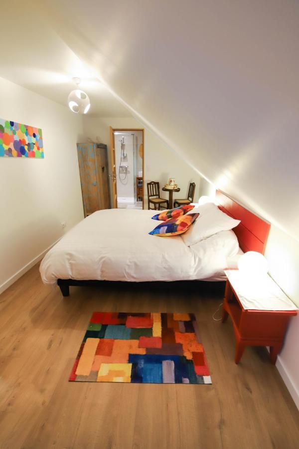 Bed and Breakfast Domaine Des Fougeres Guimaec Exteriér fotografie