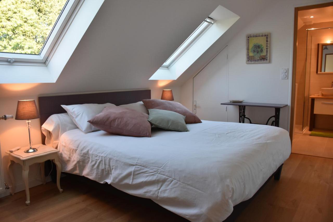 Bed and Breakfast Domaine Des Fougeres Guimaec Exteriér fotografie