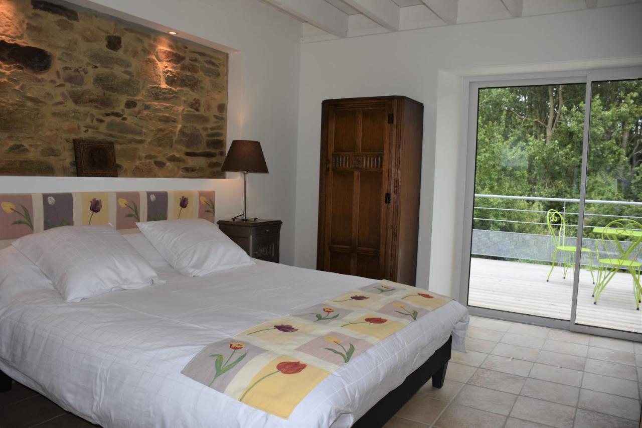 Bed and Breakfast Domaine Des Fougeres Guimaec Exteriér fotografie