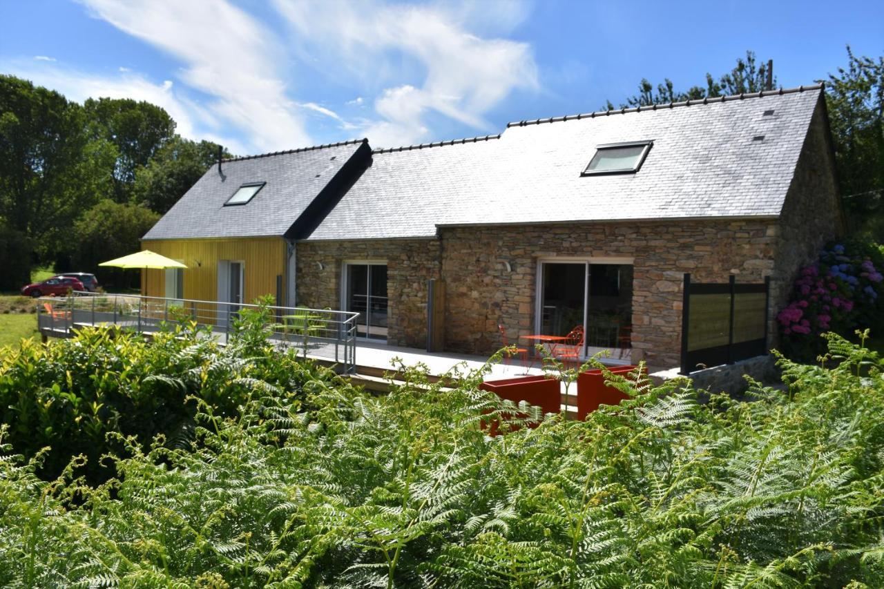 Bed and Breakfast Domaine Des Fougeres Guimaec Exteriér fotografie