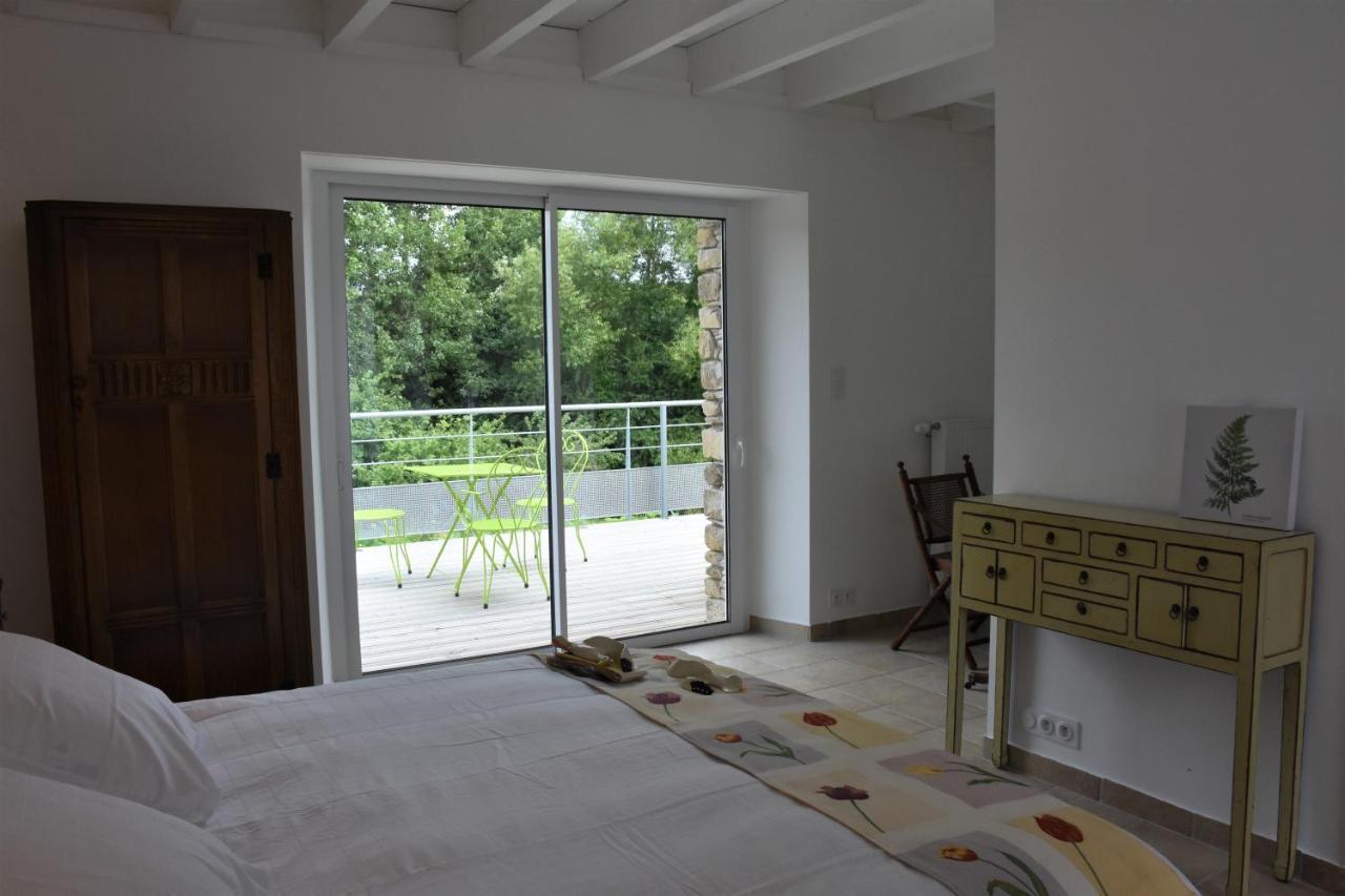 Bed and Breakfast Domaine Des Fougeres Guimaec Exteriér fotografie