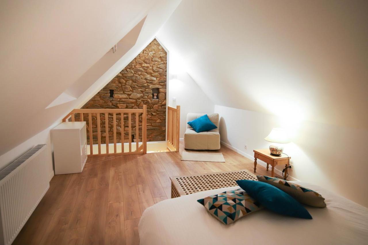 Bed and Breakfast Domaine Des Fougeres Guimaec Exteriér fotografie