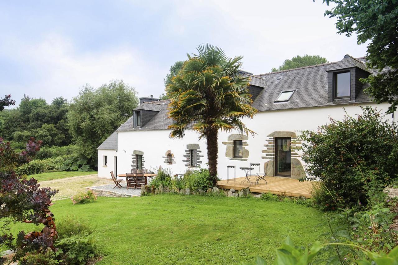 Bed and Breakfast Domaine Des Fougeres Guimaec Exteriér fotografie